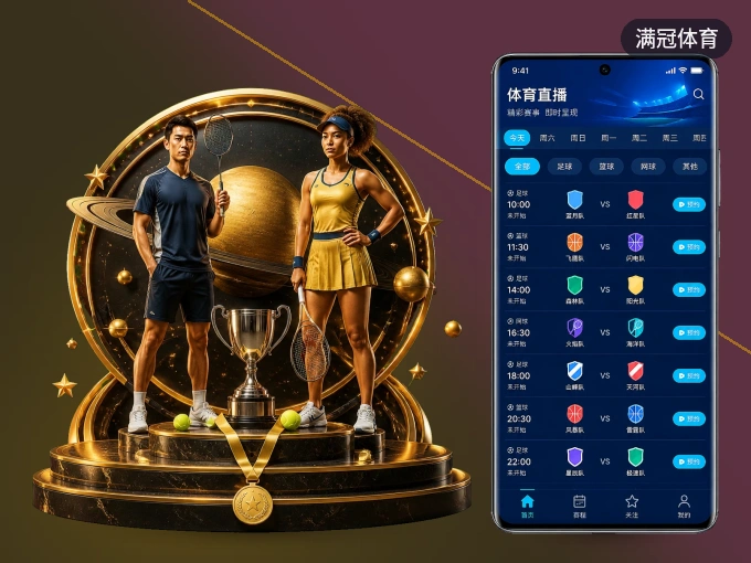 满冠体育 APP，随时掌握比赛进程